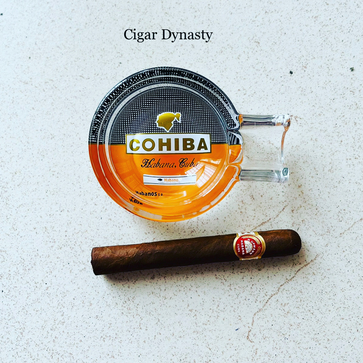 SK-01 Cigar Ashtray - Cohiba Branded