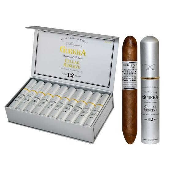 Gurkha Cellar Reserve Aged 12years Platinum Tubos (Pack of 3)