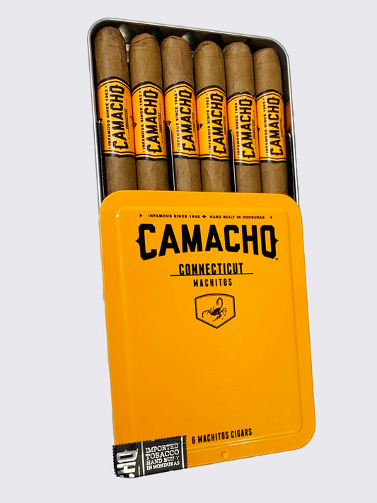 Camacho Connecticut Machitos (Tin of 6 Sticks)