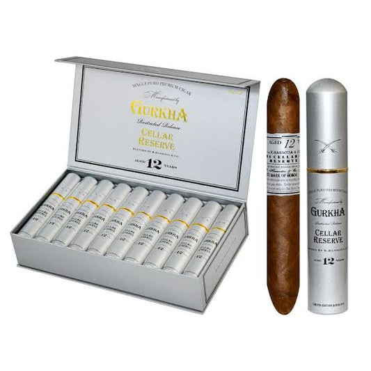 Gurkha Cellar Reserve Aged 12years Platinum Tubos (Pack of 3)